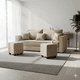 thumbnail image 1 of Living Aurelia 3 Cuerpos + 2 Pouf Tela BEIGE, 1 of 2
