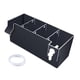 thumbnail image 1 of Caja de filtro para acuarios, filtración, purificación de agua por circulación, silenciosa, purificador de agua para tanques de tortugas, caja de filt Negro 24x105x10cm, 1 of 5