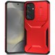 thumbnail image 1 of Funda Resistente para Samsung Galaxy S25 5G con Tapa Deslizante y Protección Militar Rojo, 1 of 6