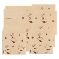 Bothyi - 100X Bolsas Para Galletas Bolsas De Papel Resistente A La Grasa Para Pasteles Donuts Sándwiches