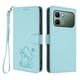 thumbnail image 1 of Infinix Note Edge 5G Funda Billetera con Ranuras para Tarjetas, Verde Claro, 1 of 6