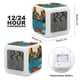 thumbnail image 2 of Buenos Tiempos theme 7 colors Alarm Clock Digital LED Alarm Clock Gifts for kids friends family, 2 of 6