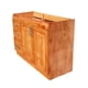 thumbnail image 2 of Mueble De Cocina Base De Lavaplatos Sin Fuenton 1200 Mm Estructura Aglomerado 18 Mm Frente De Madera secador izquierdo, 2 of 7
