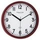 thumbnail image 5 of Reloj Pared 22 cm Rojo Circular Plastico, 5 of 5