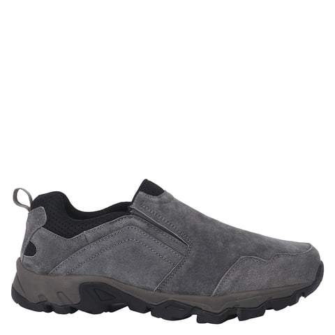 Mocasin De Cuero Tethys Gris London Adixt