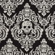 thumbnail image 4 of Juego de servilletas DII Halloween calavera negra 51x51 cm, 6 piezas, 4 of 9