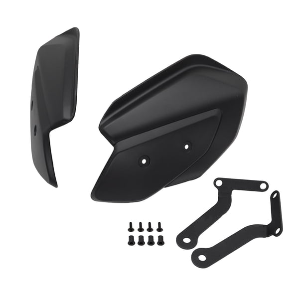 2 Piezas Protectores de Manillar para Motocicleta Guardamanos Repuesto Ensamblaje Parabrisas Material Resistente Adecuado para Conducción Reparación