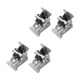 thumbnail image 1 of 4x Bisagras Plegables 0-90 Grados Accesorios Para Mesa Plegable Cajón Escritorio Plata, 1 of 5