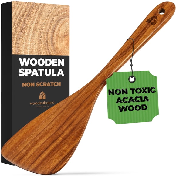 Espátula Woodenhouse 30 cm de Madera de Acacia para Cocina