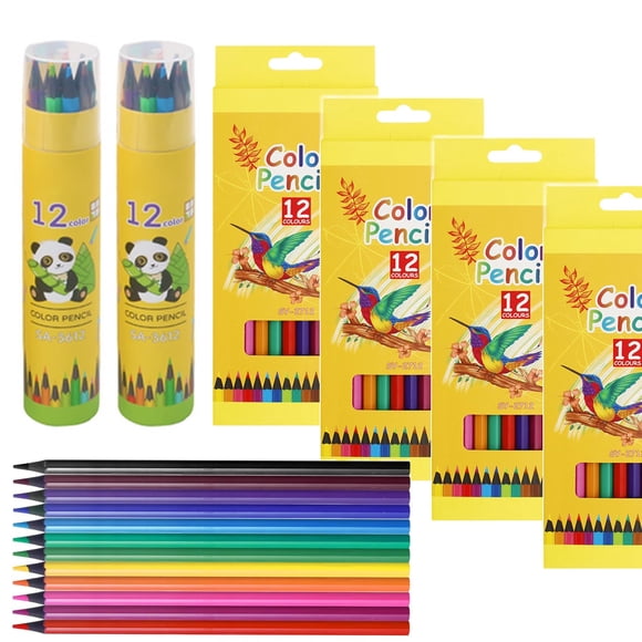 Lápices de colores DTOOSZN 72 unidades - 12 colores surtidos