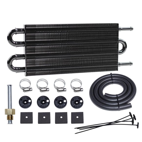 Kit de Enfriador de Aceite VelaStrides 34 cm Negro, tubo de 5/16"
