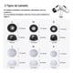 thumbnail image 3 of 6 Pares Almohadillas Memory Foam / Silicona Para AirPods Pro, 3 of 5
