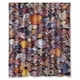 thumbnail image 1 of Cortina de ducha con diseño de conchas marinas pequeñas, con ganchos, tamaño 60 x 72 pulgadas, 1 of 3
