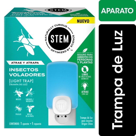 Trampa de Luz Insectos Voladores Aparato + Repuesto, 1 Un
