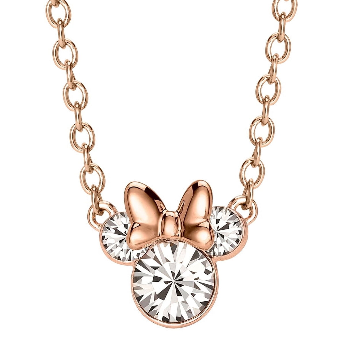 Collar Disney Minnie Mouse Plata 925 Rosa