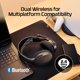 thumbnail image 2 of HyperX Cloud Jet Auriculares Gamer Inalámbricos Dobles Bluetooth 5.3, 2 of 7
