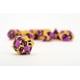 thumbnail image 4 of Juego de dados Metallic Dice Games FanRoll 16mm Pride Intersex, 4 of 8