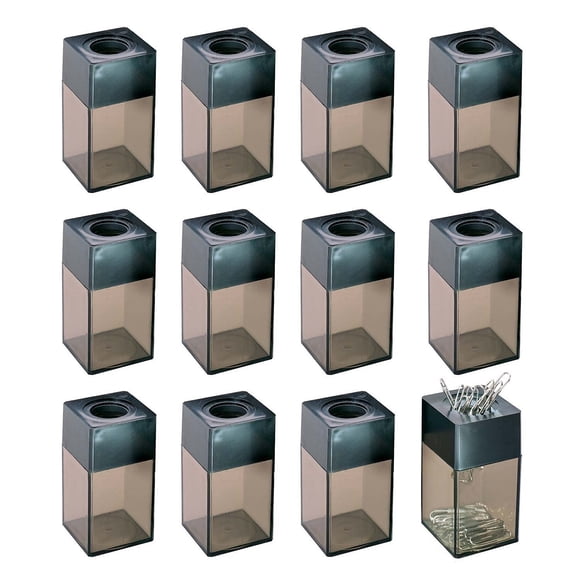 Clip Caddy Charles Leonard CHL010B-12 negro, paquete de 12