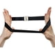 thumbnail image 5 of Liguero elástico para mujer, talla grande, arnés de muslo, medias ajustables, liga con hebilla para calcetines hasta el muslo, liguero negro-001, talla única, 5 of 5