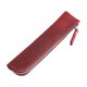 thumbnail image 2 of Estuche De Lápices De Cuero Sintético, Elegante, Compacto, De 7,8 X 1,7 Pulgadas, Color Rojo, 2 of 5