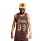 thumbnail image 3 of Polera Nba Lux Brown Lakers 96 Mitchell And Ness, 3 of 6