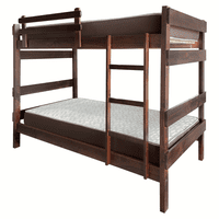 Araucarias - Camarote De Madera Desmontable Newen 1 Plaza + 2 Colchones Dormitorio