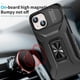 thumbnail image 2 of Funda Armada para iPhone 15 Plus con Tapa Deslizante y Soporte Magnético Giratorio Negro, 2 of 5