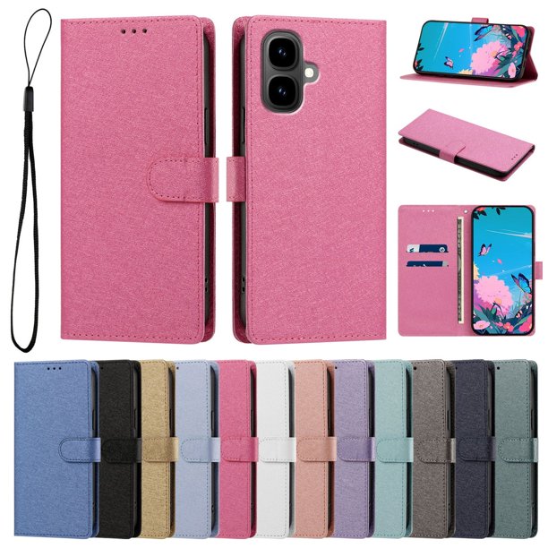 Cartera Funda para Infinix Smart 10 Carga Inalámbrica, Rojo Rosa