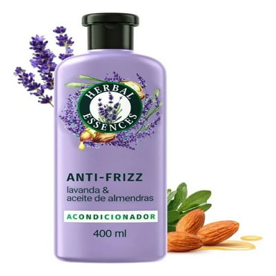 Acondicionador Antifrizz Lavanda Y Aceite De Almendras. 400 Ml Herbal Essences