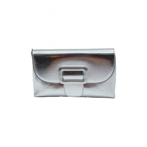 Todopiel - Cartera De Fiesta Ecocuero Plata Crx34