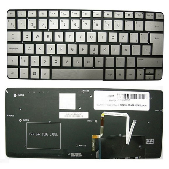 Teclado Spectre Modelo 13 h Español Color Plata