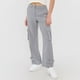 thumbnail image 2 of Pantalón Mujer Sastrero Cargo Gris Claro Corona, 2 of 5