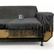thumbnail image 2 of Manta decorativa tejida para sillón, piecera o cama color gris oscuro, 2 of 3