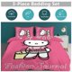 thumbnail image 2 of Cartoon Hello Kitty Comforter Handbags Necklace 3-Piece Bed Sheets Warm Kawaii Bedding Set Cute Soft Bedclothes for Boys Girls Kids Twin, 2 of 5