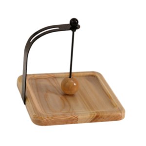 Magideal - Servilletero De Madera Con Clip Para Servilletas, Creativo, Estable, Para Decoración Del Hogar, Organizador De Mesa Suave, Soporte Para Pañuelos Para