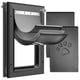 thumbnail image 1 of Puerta para perros Petoasis, resistente, con 3 solapas, para perros grandes, 1 of 6