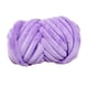 thumbnail image 4 of Hilo Grueso Para Hacer Ganchillo, Tejido A Mano, Suave Y Voluminoso, Para Sombreros De Bricolaje, Macramé, Color Morado, 4 of 5
