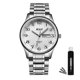 thumbnail image 1 of Reloj analógico BOSCK para hombre de 40 mm de acero inoxidable resistente al agua, 1 of 7