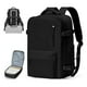thumbnail image 1 of Mochila De Viaje Cabina Avión Impermeable 40lt Zapatos Usb, negro, Puede separar zonas húmedas y secas, con compartimento independiente para zapatos., 1 of 7