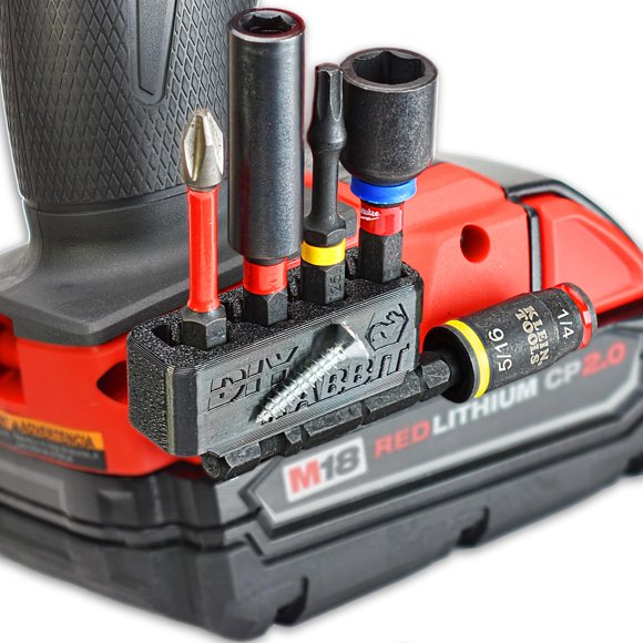 Porta brocas DIY Rabbit para taladro de impacto Milwaukee M18