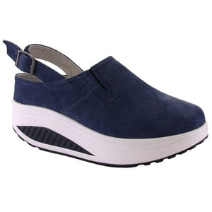 Zapato Funway Mujer Tija-9 Azul Plataforma