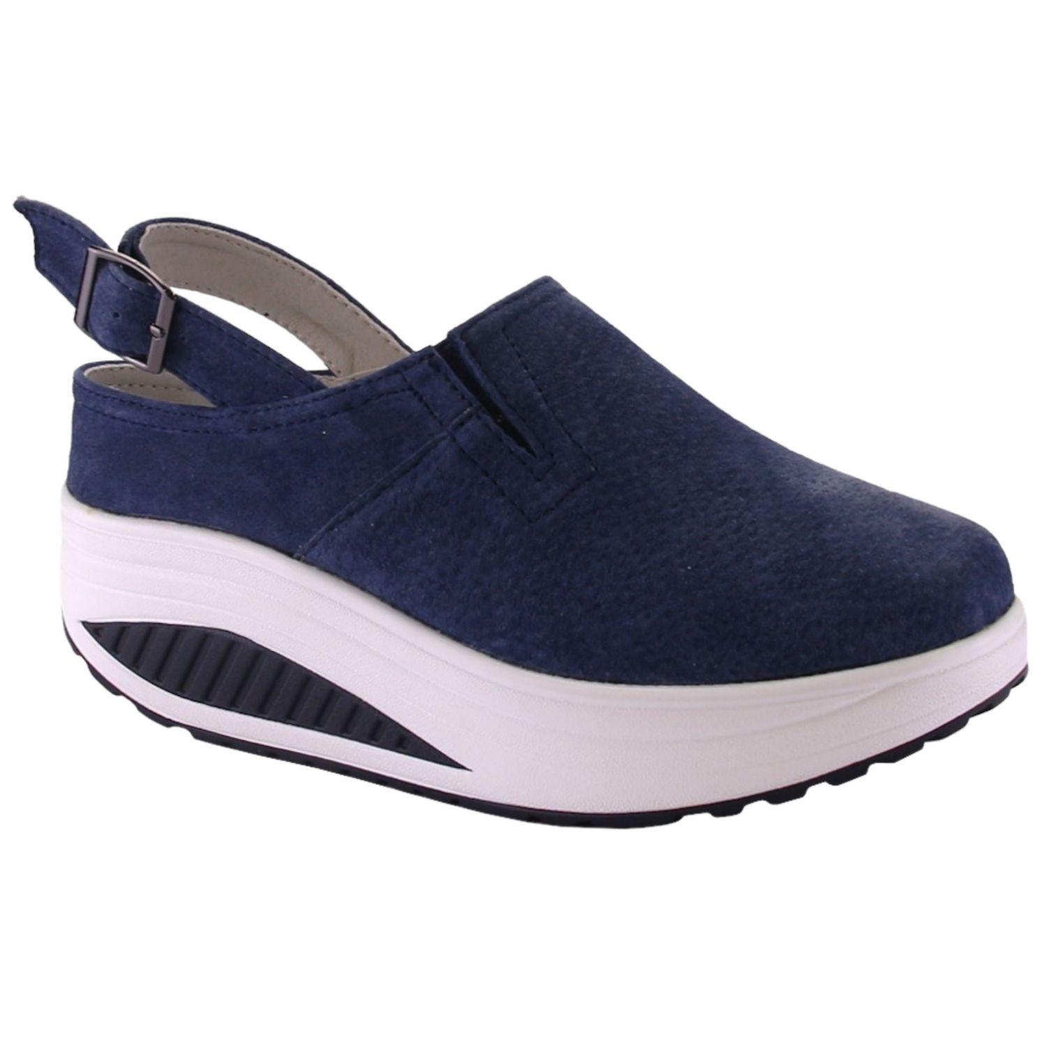 Zapato Funway Mujer Tija-9 Azul Plataforma