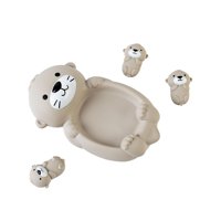 Magideal - Juguete Flotador De Baño, Agua Creativa, Divertido Juguete De Baño De Animales, Flotadores De Agua, Juguete Interactivo De Ducha Para Niños En Edad