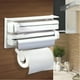 thumbnail image 3 of Porta Rollo Toalla Nova Triple Dispensador Cocina Alusa Film, 3 of 3