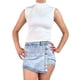 thumbnail image 2 of Top Acanalado Mujer Polera Sin Manga Cuello Alto Fashion 1001, 2 of 4