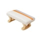thumbnail image 1 of Reposapiés Con Patas De Madera, Banco Peque?o Y Bajo, Otomano Para El Hogar, Dormitorio, Escritorio, Beige, 1 of 5