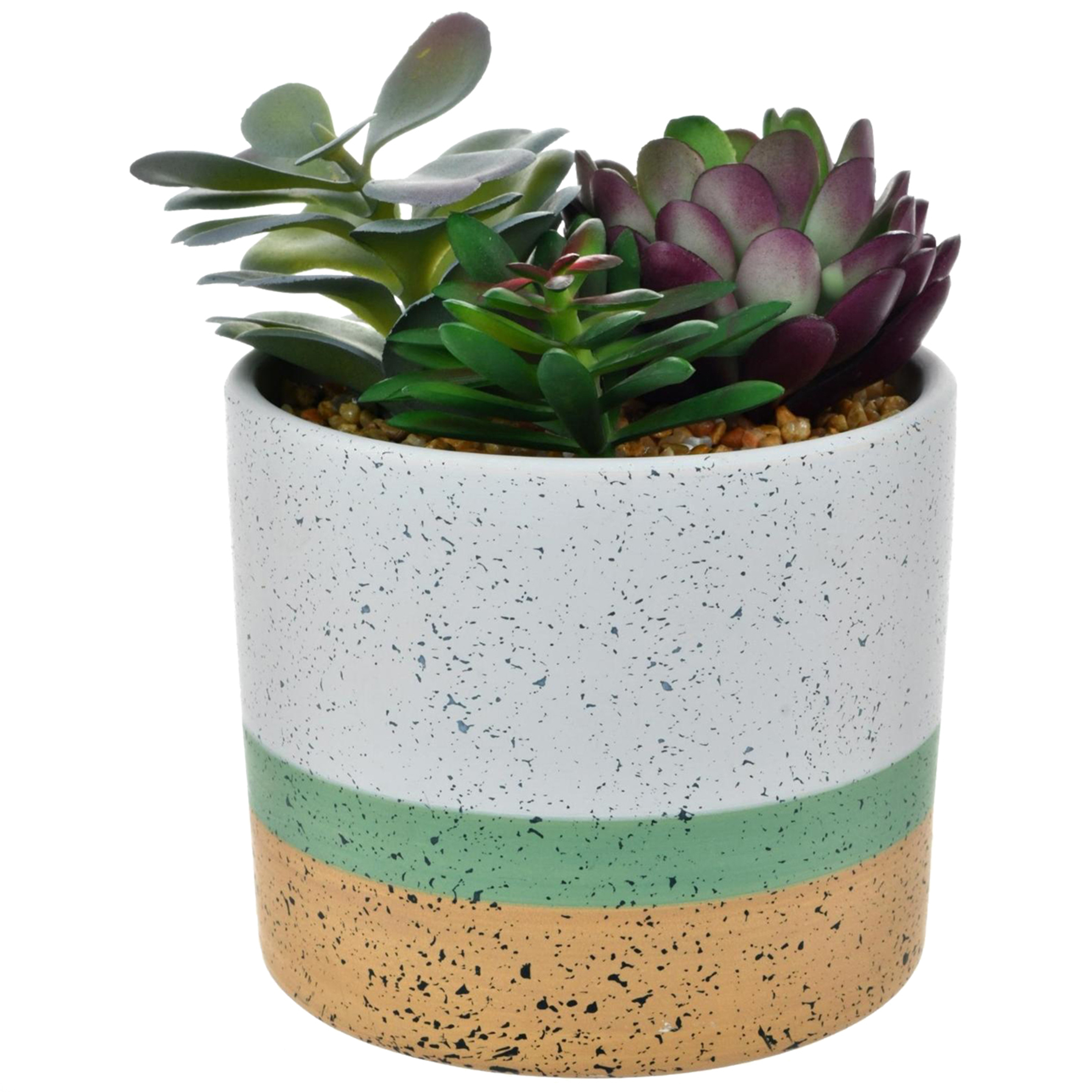 Mallorca - Suculenta Decorativa Maceta Artdeco