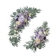 thumbnail image 4 of Juego De 2 Flores Artificiales Para Arco De Boda, Flores Para Telón De Fondo, Estilo De Recepción B, 4 of 5