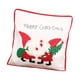 thumbnail image 3 of Funda De Almohada Navideña Suave Para Sala De Estar, Funda De Cojín Para Cama Cuadrada Con 2 Papá Noel, 3 of 3