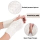 thumbnail image 3 of Guantes sin dedos de punto con cable elástico y acanalado para mujer, 3 of 5
